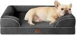 Orthop&auml;disches Hundebett Mit Memory Foam, Waschbar, Wasserdicht, Rutschfest, L