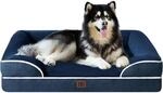 Orthop&auml;disches Hundebett Xxl, Memory Foam, Wasserdicht, Rutschfest, Waschbar,