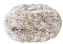 Cuscino Ovale Poilu Beige 103x72cm: Cuscino Ovale Poilu Beige Per Cani E Gatti