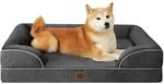 Orthop&auml;disches Hundebett Mit Memory Foam, Waschbar, Wasserdicht, L 104cm