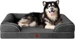 Orthop&auml;disches Hundebett Xxl 132x104cm Mit Memory Foam, Waschbar, Wasserdicht,