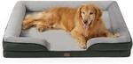 Orthop&auml;disches Hundebett 134x106cm F&uuml;r Gro&szlig;e Hunde, Waschbar, Tannengr&uuml;n