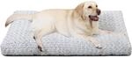 Hundebett Xl Waschbar, Flauschig, Rutschfest, 105x70cm, Hellgrau