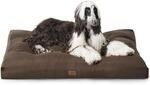 Hundekissen Xxl 120x90cm Waschbar, 10cm Dick, Braun