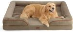 Orthop&auml;disches Hundebett 134x106 Cm F&uuml;r Gro&szlig;e Hunde, Waschbar, Rutschfest,