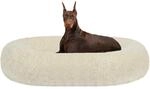 Orthop&auml;disches Hundebett Rund, Waschbar, 120 Cm &Oslash;, Beige
