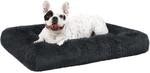 Hundebett Pl&uuml;sch 76x52cm Waschbar, Rutschfest, F&uuml;r Kleine & Mittelgro&szlig;e Hunde