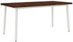 Live Edge Esstisch 160 X 70 X 75 Cm Massivholz Akazie Vidaxl