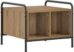 Couchtisch Artisan-eiche 50 X 49 X 41 Cm Holzwerkstoff Vidaxl