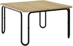 Vidaxl Coffee Table Sonoma Oak 79.5 X 79.5 X 45 Cm Engineered Wood