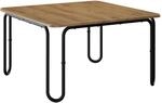 Vidaxl Coffee Table Artisan Oak 59 X 59 X 45 Cm Engineered Wood