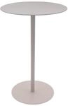 Metall Beistelltisch Rund Taupe - &Oslash; 35 Cm - Couchtisch Im Bistrotisch Design