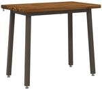 110 X 55 X 75 Cm Massivholz Akazie Natur Und Kaffee Vidaxl