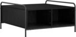 Couchtisch Schwarz Eichen-optik 50 X 49 X 41 Cm Holzwerkstoff Vidaxl