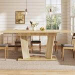 Ausziehbarer Esstisch 120&ndash;160 X 80 Cm In Holzoptik Mit Verstellbaren F&uuml;&szlig;en...