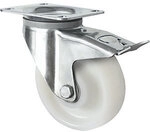 Cascoo Lenkrolle Mit Totalfeststeller &Oslash; 150 Mm Serie Z0z0 Doppelkugellager...