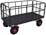 Cordes Handpritschenwagen Mit 4 Rohrgitterw&auml;nden Ral 7016
