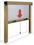 Vertikales Wei&szlig;es Moskitonetz Cm 80 X 170 H