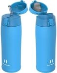 Edelstahl Thermosflasche 350-950ml, Bpa-frei, Auslaufsicher, Mit 2 Deckeln,