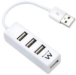 Ewent Ew1122 Schnittstellen-hub Usb 2.0 Wei&szlig;