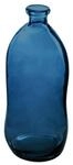 Atmosphera - Vase Dame Jeanne - Recyceltes Glas - Sturmblau H 35 Cm Cr&eacute;ateur