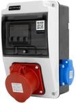 Erbetka Baustellenverteiler 16a 2x230v Ip44 Gesch&uuml;tzt Tragbar