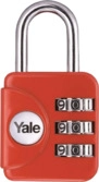 Yale - Yp1/28/121/1r Standard Sicherheitsgep&auml;ck Kombination Vorhaben - Rot