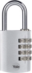 Yale - Ye3cb/38/131/1/s Standardsicherheit 38 Mm Aluminium Kombination