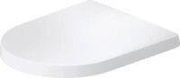 Duravit Balcoon Wc-sitz, &Uuml;berlappend, Scharnier Edelstahl, Ohne