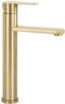 Waschbeckenarmatur Rea Arcos High Brush Gold