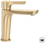 Waschbeckenarmatur Premium Rea Maxim Brush Gold Low