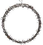 Lichterkranz 500 Leds, &Oslash; 58cm, Warmwei&szlig;, Ip44, T&uuml;rkranz, Fensterkranz,
