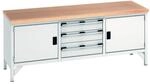Bott Kastenwerkbank Cubio 2 T&uuml;r Multiplex 2000 X 750 X 840mm Ral 7035