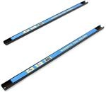 Wiltec - Magnetleiste 2er Set 61cm Werkzeughalter Aus Stahl Schiene Als...