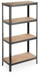 Schwerlastregal, 4 B&ouml;den, Hbt 157 X 80 X 41 Cm, 280kg Traglast, Metall, Lagerregal