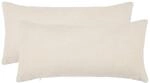 Kissenbezug 2 Pcs Heerlen Creme 40 X 70 Cm Boucl&eacute; Vidaxl
