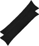 Kissenbezug 2 Pcs Heerlen Schwarz 40 X 145 Cm Boucl&eacute; Vidaxl