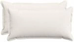 Kissenbezug 2 Stk. Houten Creme 40 X 80 Cm Cord Vidaxl
