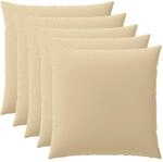 Kissenbezug 6 Pcs Heerlen Beige 60 X 60 Cm Polyester Vidaxl