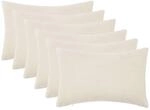 Kissenbezug 6 Pcs Heerlen Creme 50 X 70 Cm Boucl&eacute; Vidaxl
