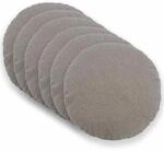 Kissenbezug 6 Pcs Heerlen Hellgrau &Oslash; 50 Cm Boucl&eacute; Vidaxl