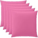 Kissenbezug 6 Pcs Heerlen Rosa 65 X 65 Cm Polyester Vidaxl