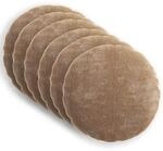 Kissenbezug 6 Stk. Heerlen Braun &Oslash; 40 Cm Chenille-stoff Vidaxl
