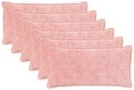 Kissenbezug 6 Stk. Houten Rosa 40 X 80 Cm Faux Kaninchenfell Vidaxl