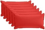 Kissenbezug 6 Stk. Houten Rot 40 X 70 Cm Polyester Vidaxl