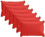 Kissenbezug 6 Stk. Houten Rot 50 X 70 Cm Polyester Vidaxl