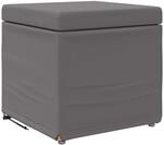 Hocker Grau 41 X 41 X 40 Cm Kunstleder Und Engineering Holz Vidaxl