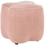 Pouf Juno Stoff Rosa