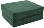 Fu&szlig;hocker Klappbar Modular Aus Cord Mit Dichtem Schaumstoff, Verwandelt Sich In