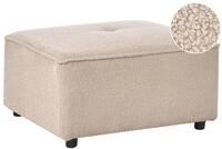 Ottomane Axebo Boucl&eacute; Beige